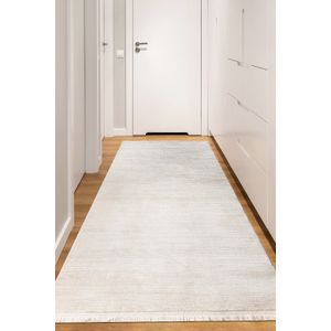 Leo 2973 Bijeli Tepih za Hodnik 160 x 450 cm