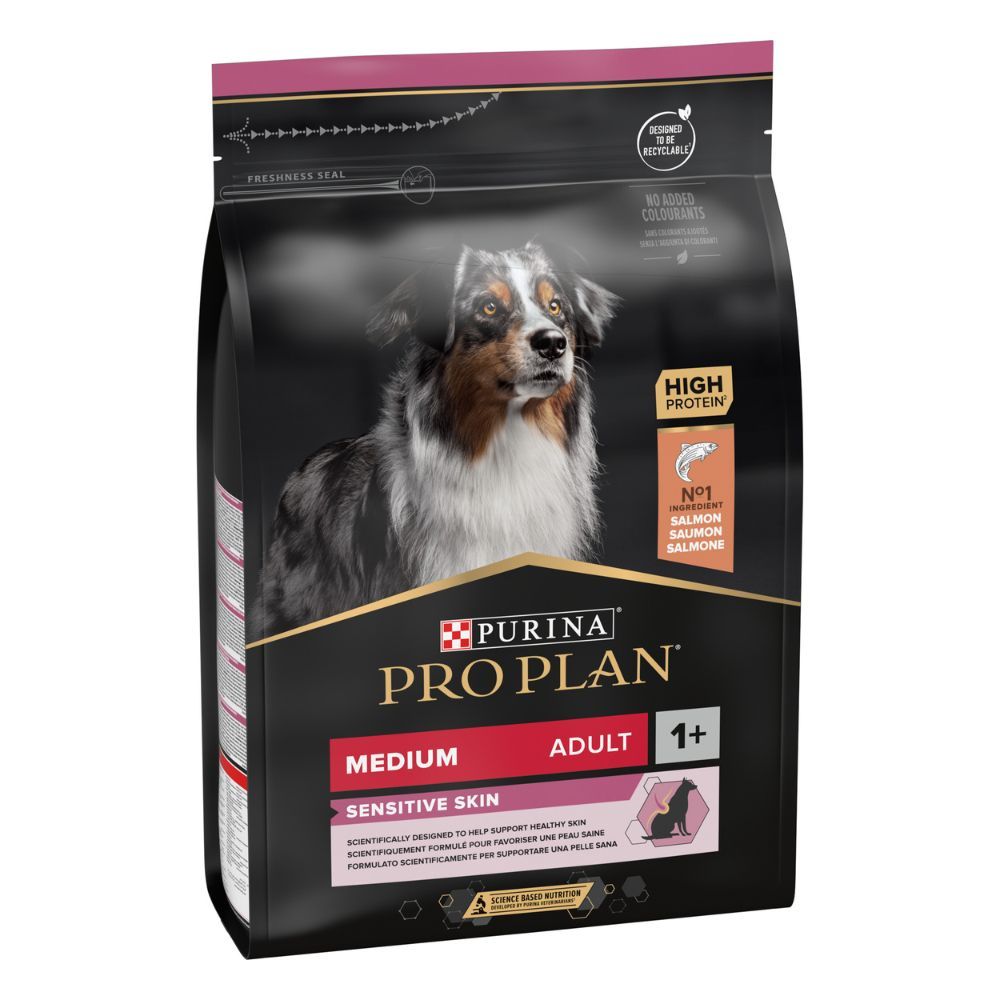 Pro Plan Adult medium sensitive skin 3 kg slika 2