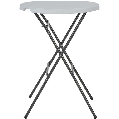 Sklopivi barski stol bijeli 80 x 110 cm HDPE slika 9