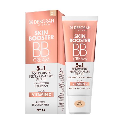 Deborah skin booster BB cream 5 IN 1 br.01 - puder krema slika 1