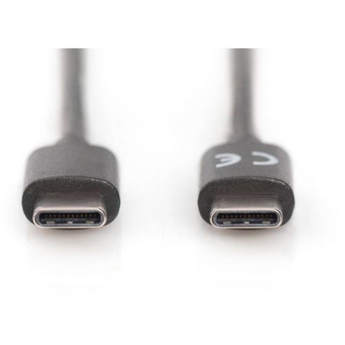 Digitus USB kabel USB 2.0 USB-C® utikač, USB-C® utikač 1.00 m crna sa zaštitom AK-880908-010-S slika 4
