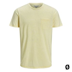 Muška Majica Kratkih Rukava Jack & Jones 12171674 FLA Rumena XXL