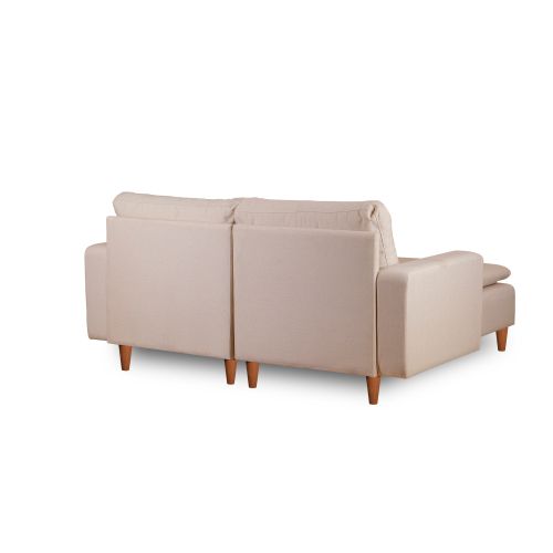 Atelier Del Sofa Kutna garnitura, Krem, Lungo Mini - Cream slika 10