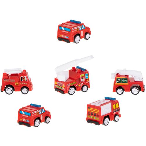 Set dječjih vatrogasnih vozila 6 komada slika 5