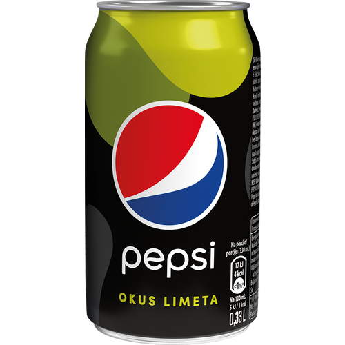 Pepsi Max limeta 0,33l x 24 komada limenka slika 1