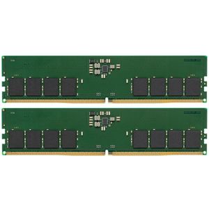 Memorija KINGSTON KVR48U40BS8K2-32 32GB(16GBX2)/DIMM/DDR5/4800MHz/crna