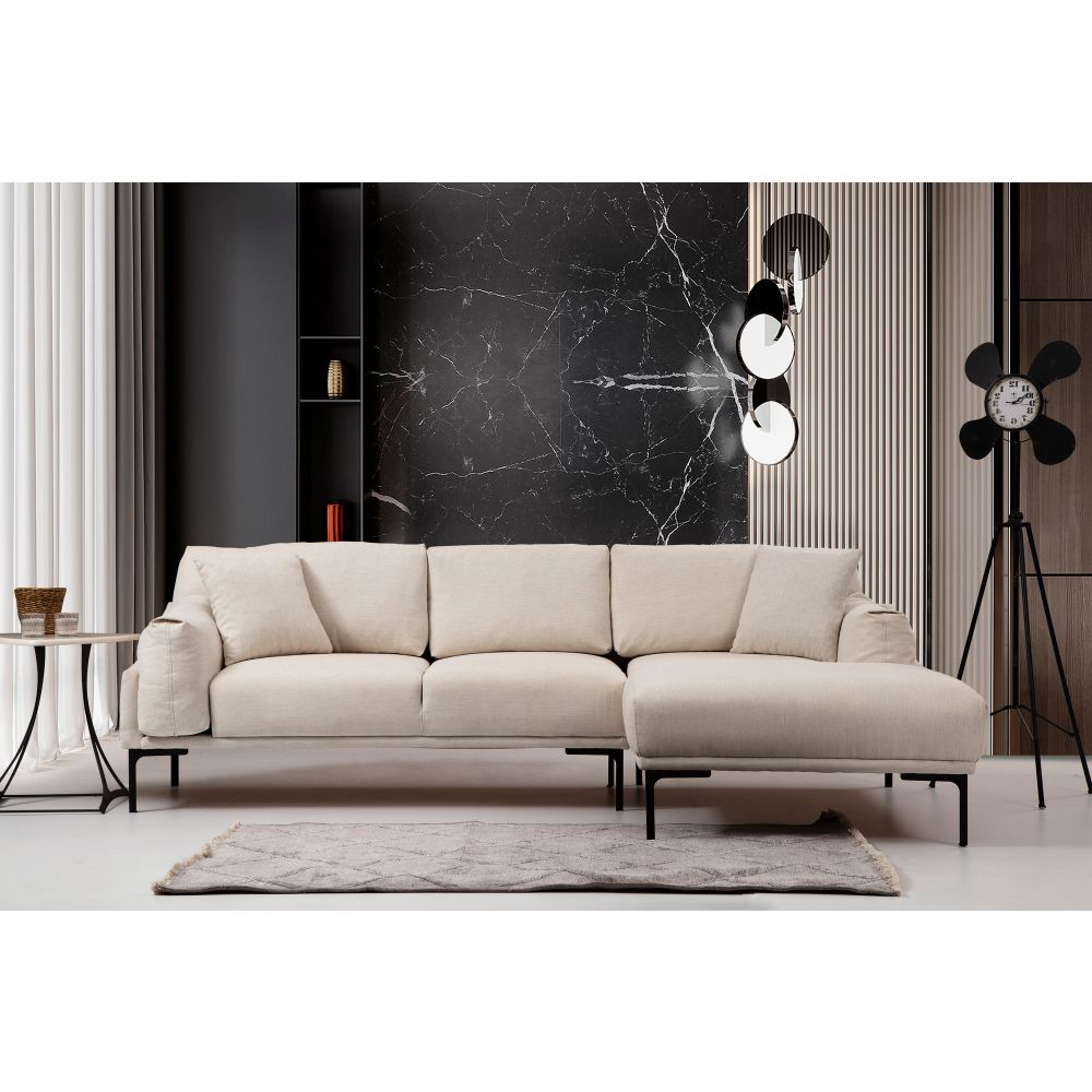 Leo Kutna Sofa Desna - Krem slika 1
