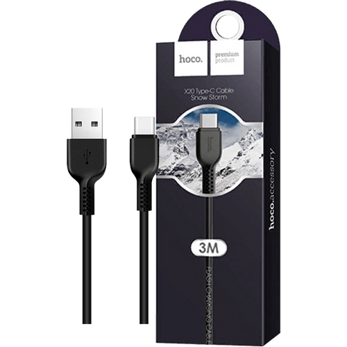 hoco. USB kabel za smartphone, USB type C, dužina 3m, X20 Flash Type C slika 1