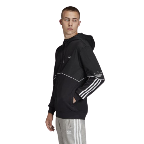 Adidas Muški Duks OUTLINE FZ FT slika 2