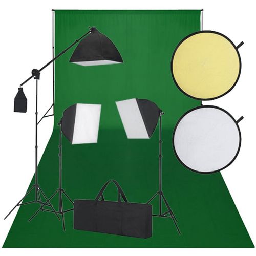 Studio Kit: Zelena Pozadina, 3 Svjetla i Reflektor slika 33