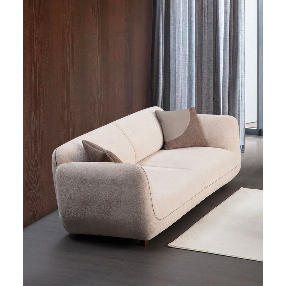 Sofa za 4 osobe Pavia - boja Krem slika 4
