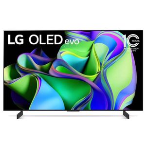 Televizor LG OLED42C31LA OLED evo 42" Ultra HD smart webOS ThinQ AI tamn siva
