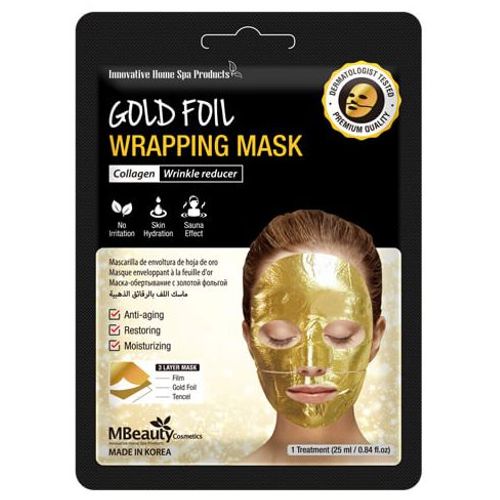 MBeauty maska za lice Gold Foil 1 kom slika 1