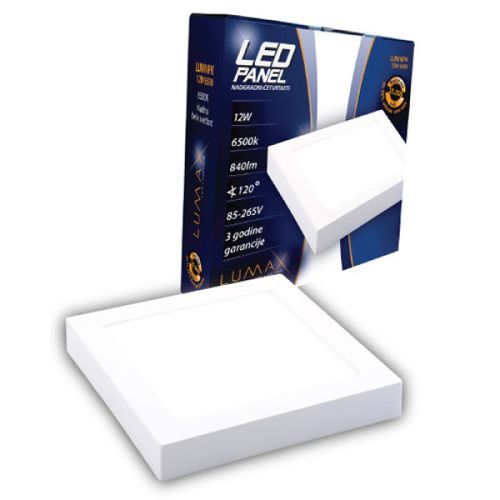 Led panel lumax LUMNPK-12W-6500KL nadgradna kocka 12W, 6500K Hladno-bela slika 1