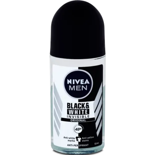 Nivea Men roll on dezodorans Black&White invisible 50ml slika 1