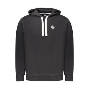 NORTH SAILS MEN'S BLACK ZIP-UP SWEATSHIRT