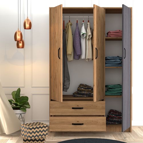 Grande 3508 Oak
Grey Wardrobe slika 3