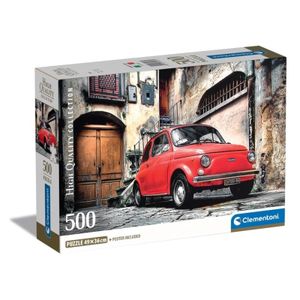 Clementoni CL35537 Puzzle FIAT 500, 500kom