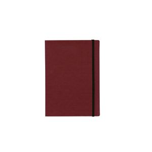 VELVET Notes sa lastišem A5 - Bordo VELVET