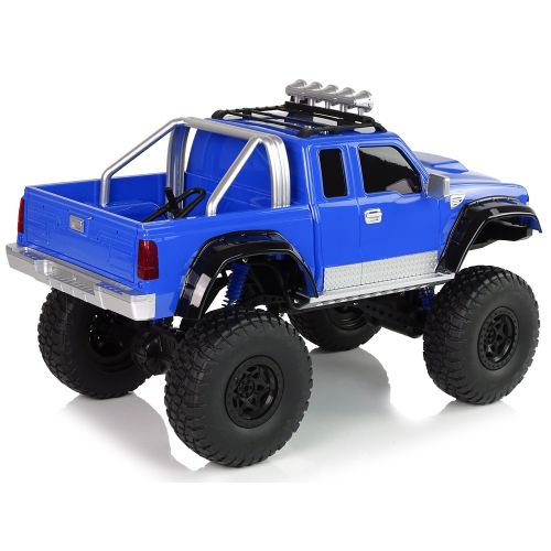 Auto na daljinsko upravljanje R/C 2.4G Climbing Car 1:8 4x4 - plavi slika 5