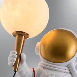 L1132 - Bijela Stolna Lampa Astronaut