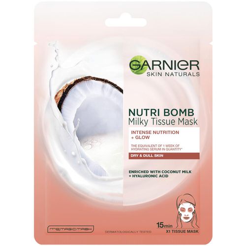 Garnier Skin Naturals Nutri Bomb tekstilna maskaza lice sa kokosovim mlekom 28g slika 1