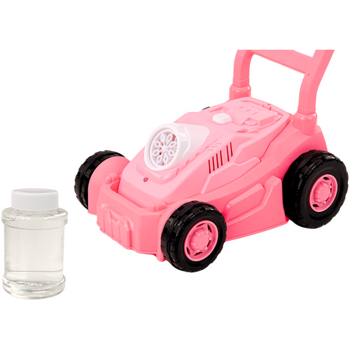 Stroj s mjehurićima od sapunice - Kosilica za vožnju - Ružičasta boja slika 2