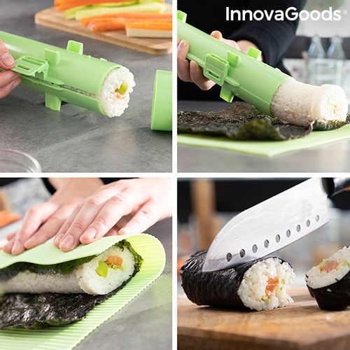 Set za sushi s receptima Suzooka InnovaGoods 3 Dijelovi slika 7