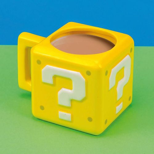 Nintendo Super Mario Bros Question Block 3D šalica slika 3