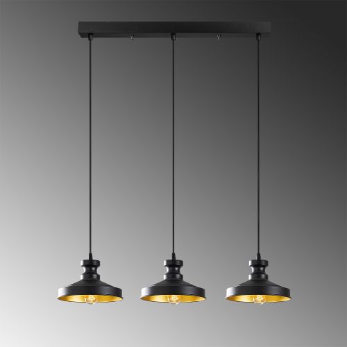 Berceste - 182BLACK-S1 Black Chandelier slika 4