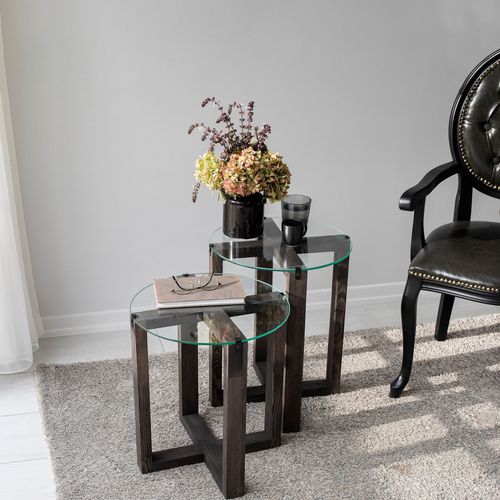 Amalfi - Anthracite Anthracite Side Table slika 2