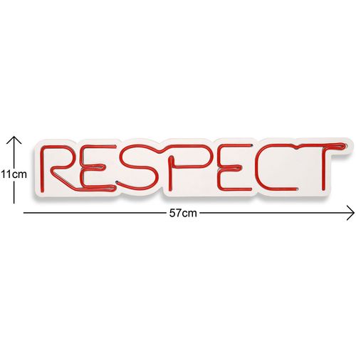 Wallity Ukrasna plastična LED rasvjeta, Respect - Red slika 5