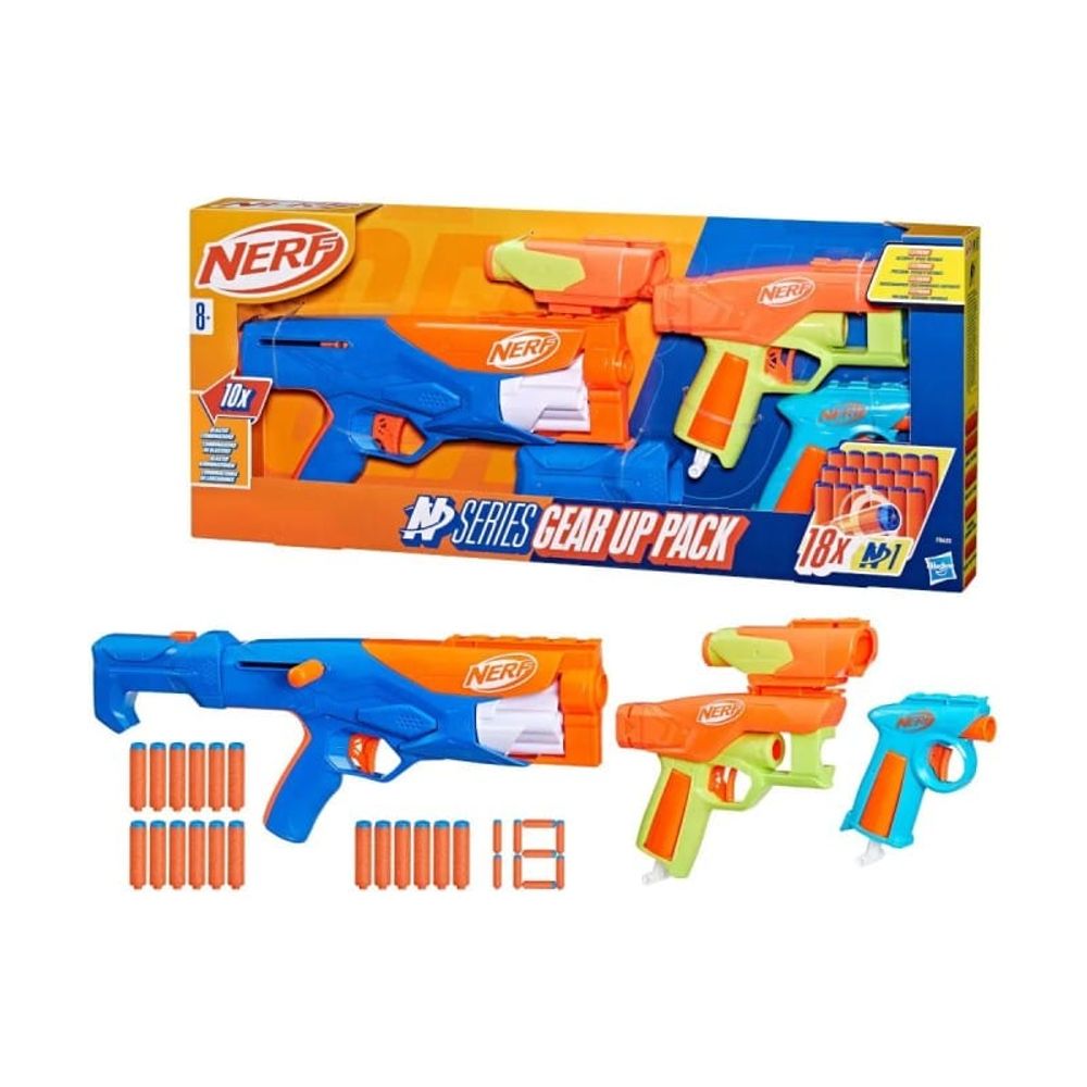 F8633 NERF N SERIES GEAR UP PACK BLASTER slika 1