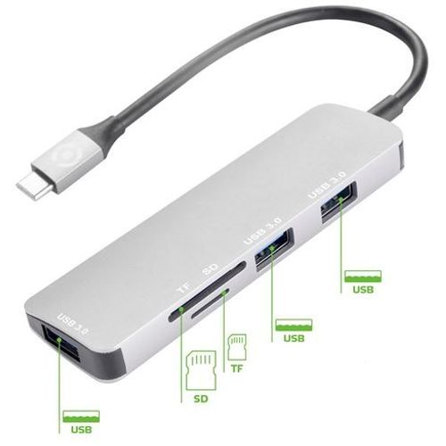 CELLY Multi USB-C adapter PROHUBDS slika 2