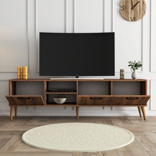 Exxen - 1583 Walnut TV Stand slika 3