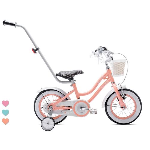 Dječji bicikl 12" Heart Bike boja breskve slika 7