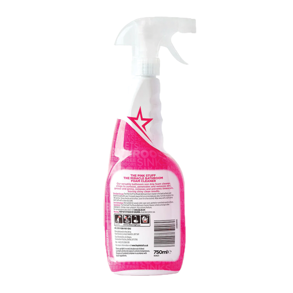 THE PINK STUFF Čudesna pjena za čišćenje kupatila 750ml slika 2