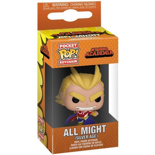 Pocket POP privjesak za ključeve My Hero Academia All Might Silver Age slika 2