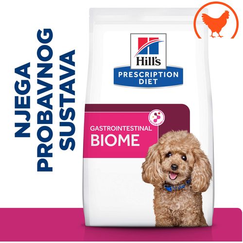 Hill's Prescription Diet Gastrointestinal Biome Mini Hrana za Pse s Piletinom, 6 kg slika 1