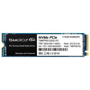 TeamGroup M.2 2280 512GB MP33 SSD PCIe Gen3 x4, NVM Express, 1700/1400MB/s TM8FP6512G0C101