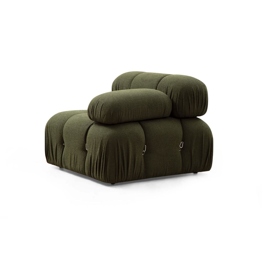 Bubble 1R - Zelena jednosjedna sofa slika 1