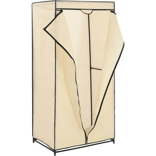 282439 Wardrobe Cream 75x50x160 cm slika 5