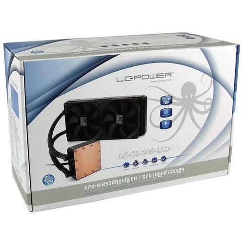 Cooler LC Power Cosmo Cool LC-CC-240-LiCo - Ready AM5/LGA1700 slika 1