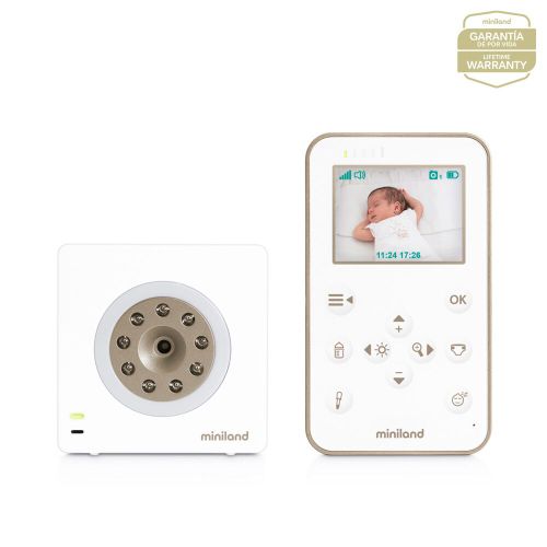 Miniland babymonitor 2.4" gold slika 1