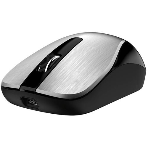 GENIUS ECO-8015 Silver USB srebrni miš slika 1