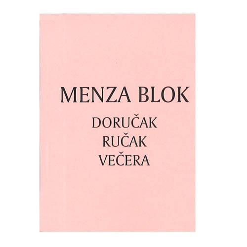 XII-20 MENZA BLOK "DORUČAK, RUČAK I VEČERA"; Blok 31 listić, 7 x 10 cm slika 2