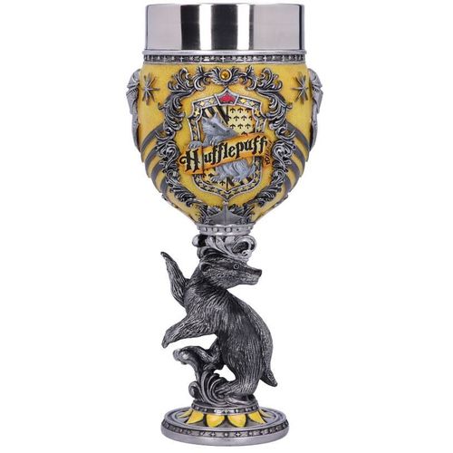 NEMESIS NOW HARRY POTTER HUFFLEPUFF COLLECTIBLE GOBLET 19.5CM slika 1