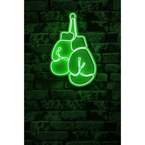 Wallity Ukrasna plastična LED rasvjeta, Boxer - Green slika 10