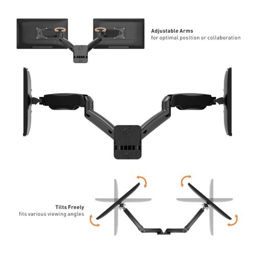 VonHaus nosač za dva monitora slika 15