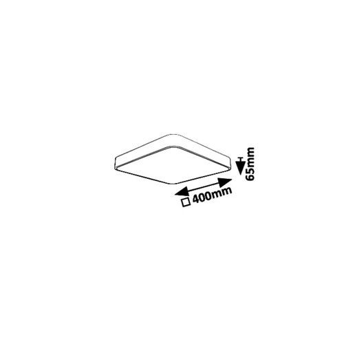 Rabalux Nelson, plafonjera, LED 36W green slika 3